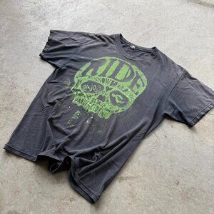 AAA Men's Black and Grey T-shirt